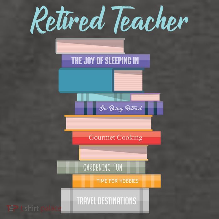 Retired Teacher Vector Backpack