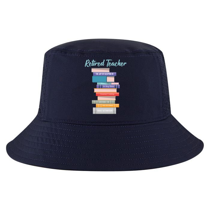 Retired Teacher Cool Comfort Performance Bucket Hat