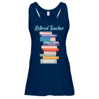 Retired Teacher Ladies Essential Flowy Tank