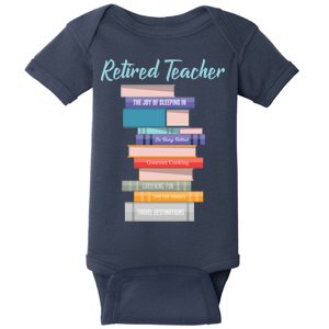 Retired Teacher Baby Bodysuit