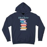 Retired Teacher Tall Hoodie