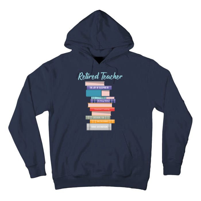 Retired Teacher Tall Hoodie