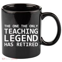 Retired Teacher Legend 11oz C Handle Ceramic Mug