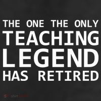 Retired Teacher Legend 11oz C Handle Ceramic Mug