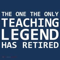 Retired Teacher Legend Sustainable Bucket Hat