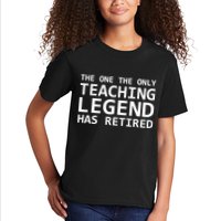 Retired Teacher Legend Kids T-Shirt