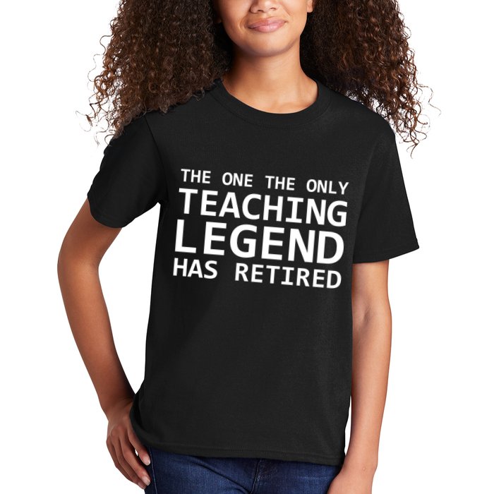 Retired Teacher Legend Kids T-Shirt