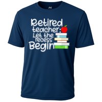 Retired Teacher Let The Recess Begin  Performance Shirt