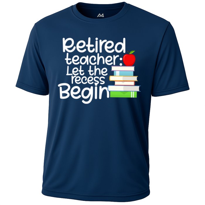 Retired Teacher Let The Recess Begin  Performance Shirt