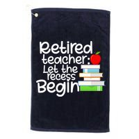 Retired Teacher Let The Recess Begin  Golf Towel