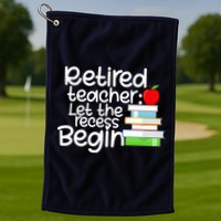 Retired Teacher Let The Recess Begin  Golf Towel