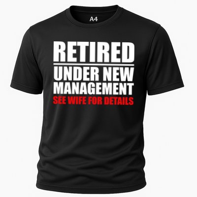 Retired Under New Management Performance Shirt