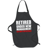 Retired Under New Management Apron