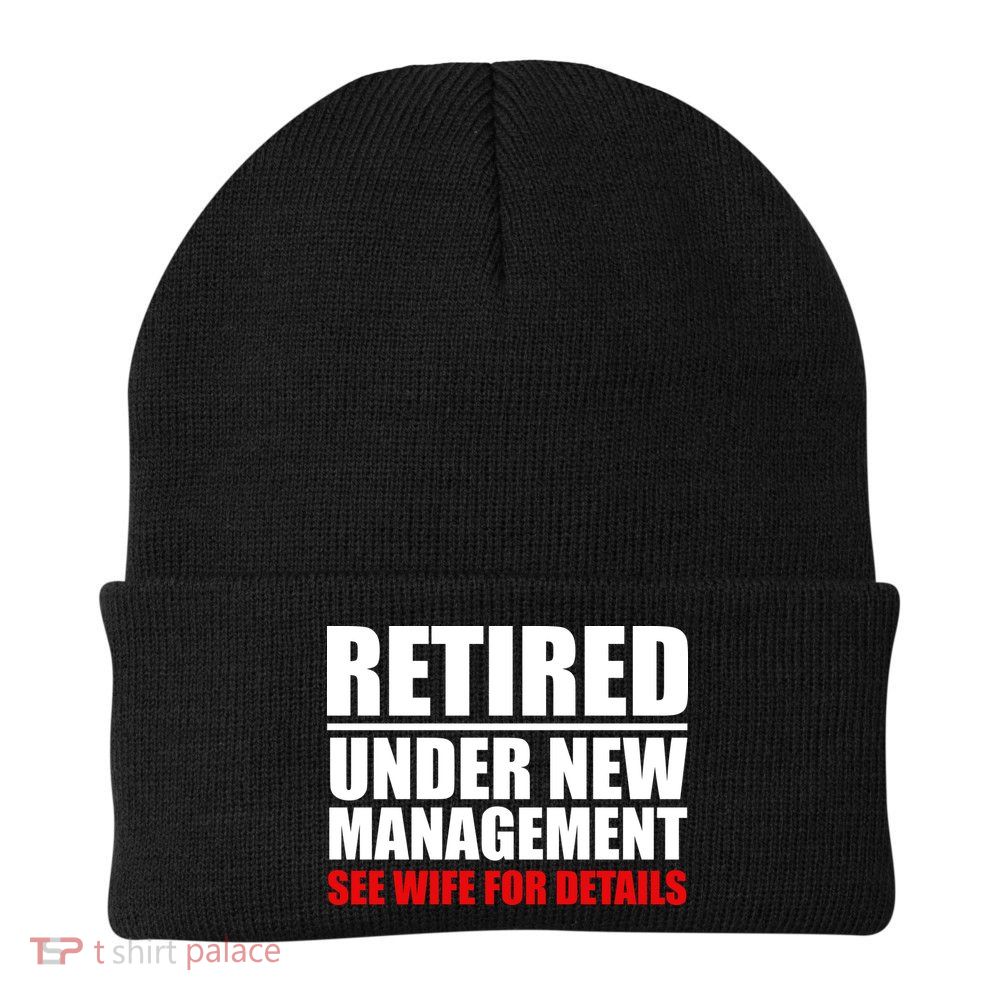 Retired Under New Management Beanie