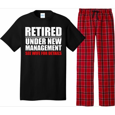 Retired Under New Management Pajama Set