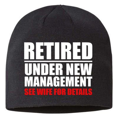 Retired Under New Management Sustainable Beanie