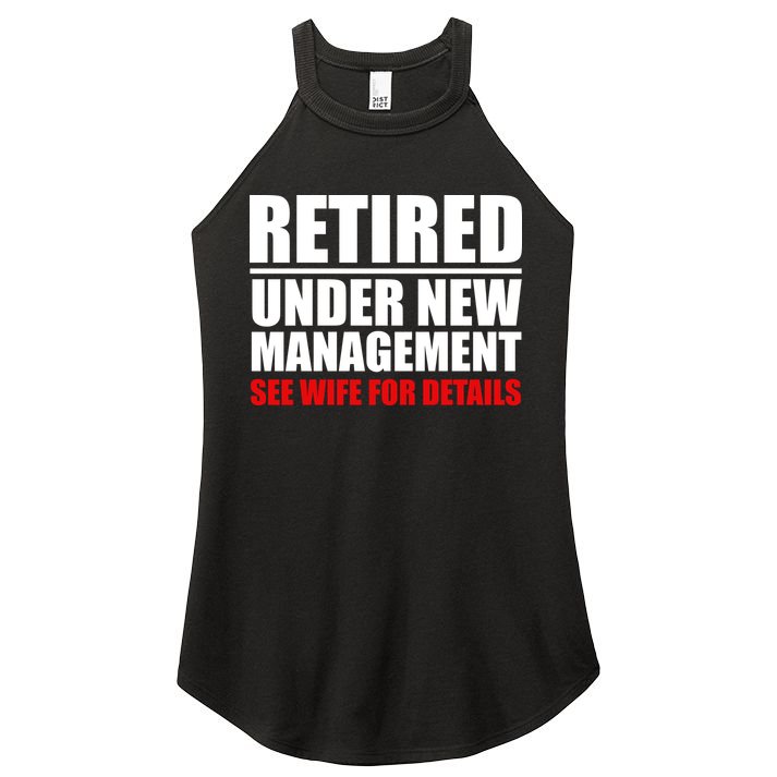 Retired Under New Management Women's Perfect Tri Rocker Tank