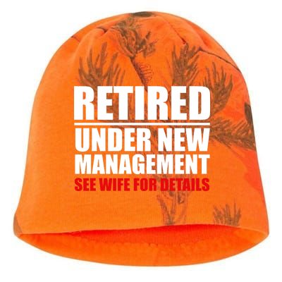 Retired Under New Management Kati - Camo Knit Beanie