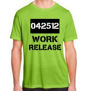 Retirement Date Work Release Jail Prison Personalize  Adult ChromaSoft Performance T-Shirt