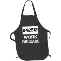 Retirement Date Work Release Jail Prison Personalize  Apron