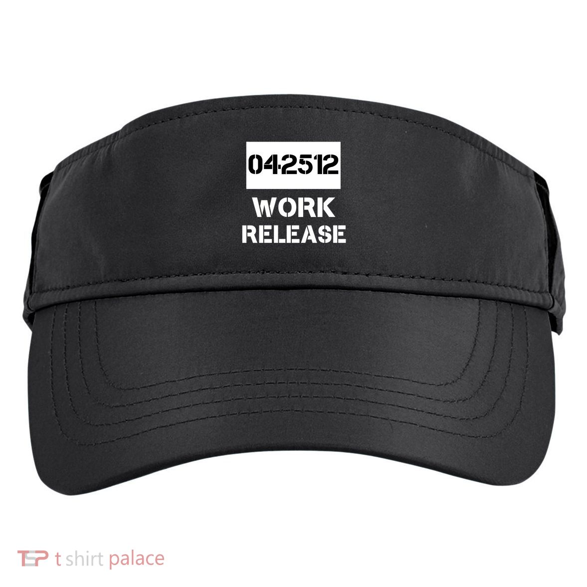 Retirement Date Work Release Jail Prison Personalize  Adult Drive Performance Visor