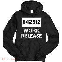 Retirement Date Work Release Jail Prison Personalize  Tie Dye Hoodie