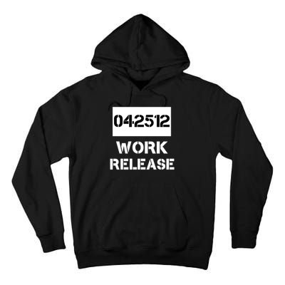 Retirement Date Work Release Jail Prison Personalize  Tall Hoodie