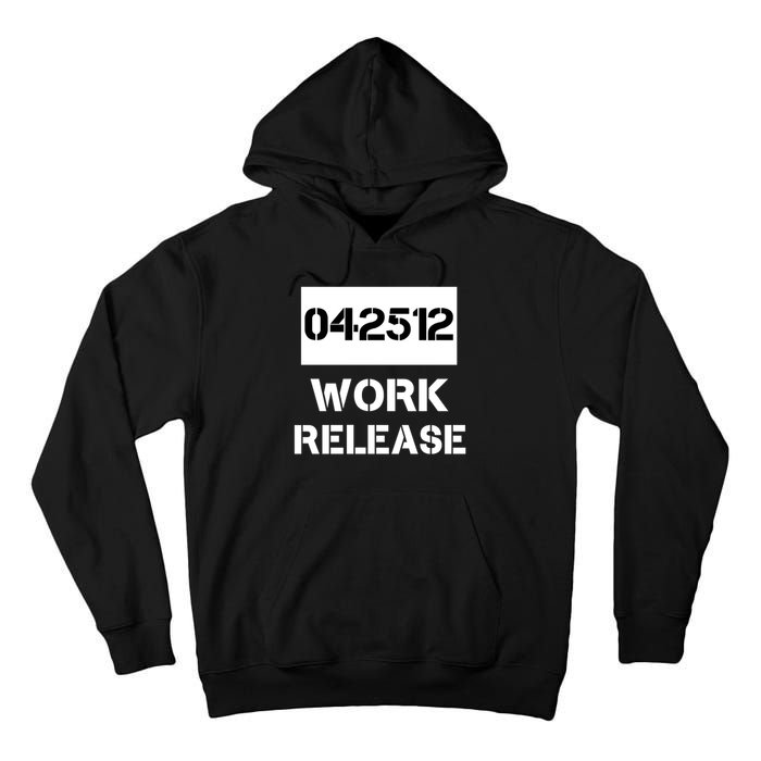 Retirement Date Work Release Jail Prison Personalize  Tall Hoodie