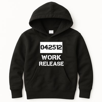 Retirement Date Work Release Jail Prison Personalize  Kids Hoodie