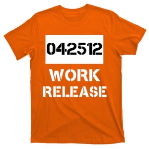 Retirement Date Work Release Jail Prison Personalize  T-Shirt