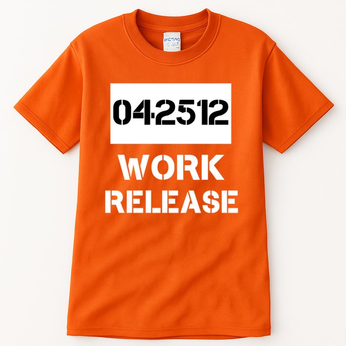 Retirement Date Work Release Jail Prison Personalize  Tall T-Shirt