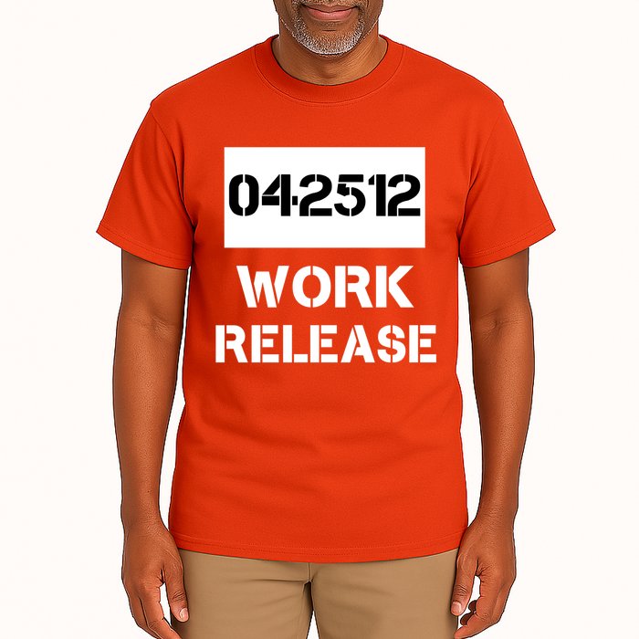 Retirement Date Work Release Jail Prison Personalize  Tall T-Shirt
