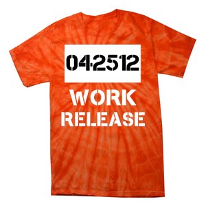 Retirement Date Work Release Jail Prison Personalize  Tie-Dye T-Shirt