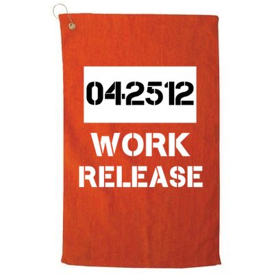 Retirement Date Work Release Jail Prison Personalize  Golf Towel