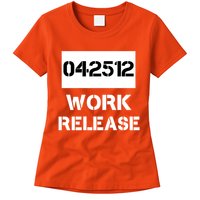 Retirement Date Work Release Jail Prison Personalize  Womens T-Shirt
