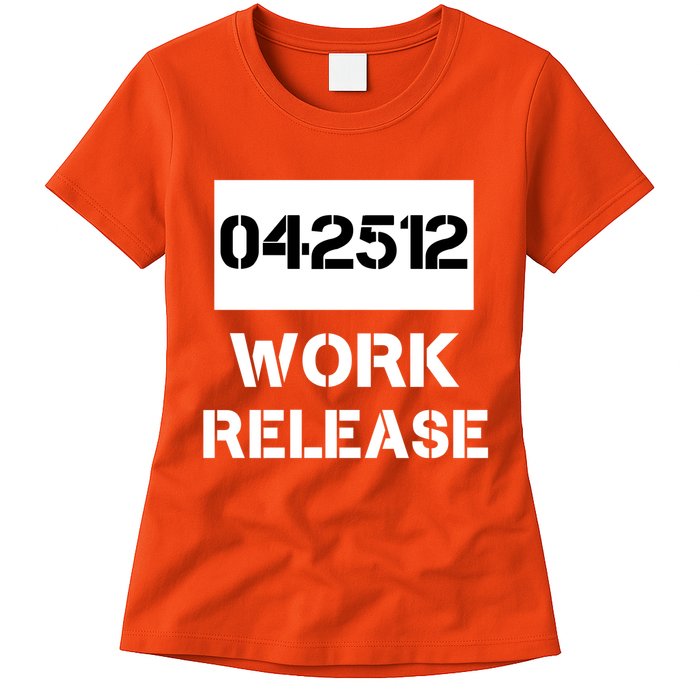 Retirement Date Work Release Jail Prison Personalize  Womens T-Shirt
