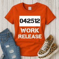 Retirement Date Work Release Jail Prison Personalize  Womens T-Shirt