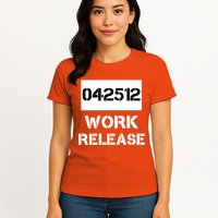 Retirement Date Work Release Jail Prison Personalize  Womens T-Shirt
