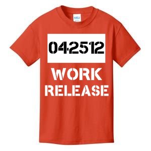 Retirement Date Work Release Jail Prison Personalize  Kids T-Shirt