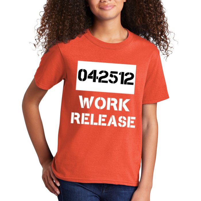 Retirement Date Work Release Jail Prison Personalize  Kids T-Shirt