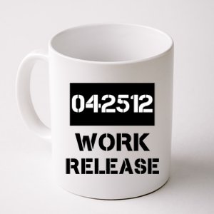 Retirement Date Work Release Jail Prison Personalize  Coffee Mug