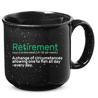 Retirement Fishing Definition  15oz Campfire Ceramic Mug