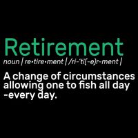Retirement Fishing Definition  Women's Crop Top Tee