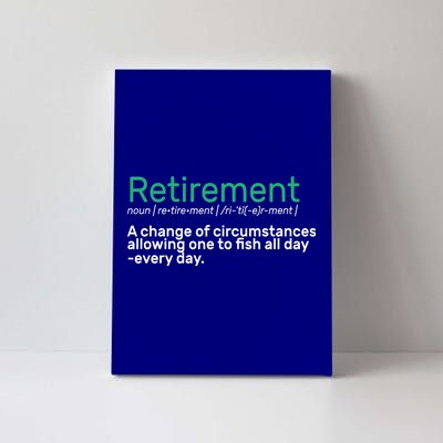 Retirement Fishing Definition  Canvas