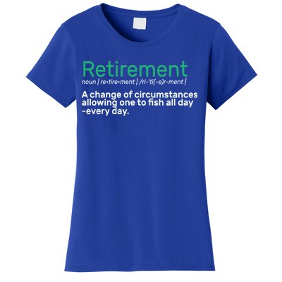 Retirement Fishing Definition  Women's T-Shirt