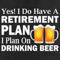 Retirement Plan Drinking Beer Cool Comfort Performance Bucket Hat
