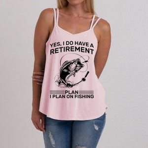 Retirement Plan Fishing Women's Strappy Tank