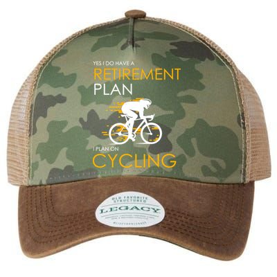 Retirement Plan On Cycling Legacy Tie Dye Trucker Hat