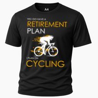 Retirement Plan On Cycling Cooling Performance Crew T-Shirt