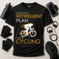 Retirement Plan On Cycling Cooling Performance Crew T-Shirt
